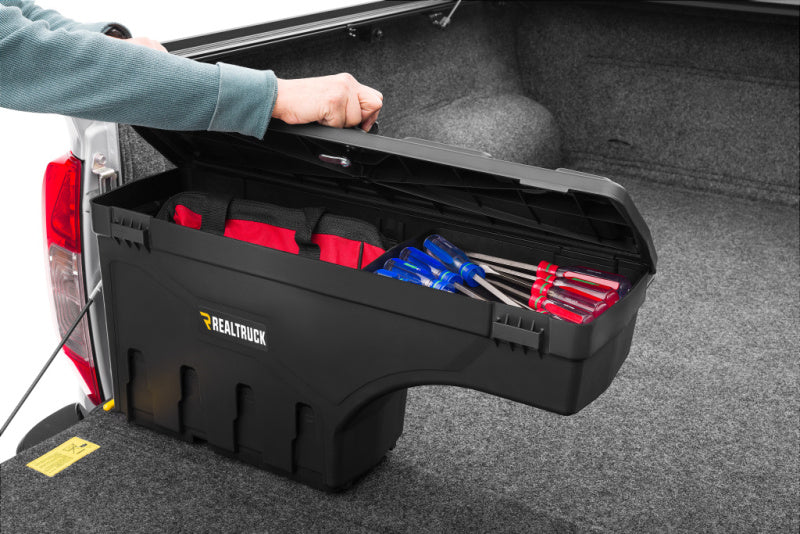 Undercover SC503D UnderCover 2022 Nissan Frontier Ext/Crew All Beds Drivers Side Swing Case - Black Smooth