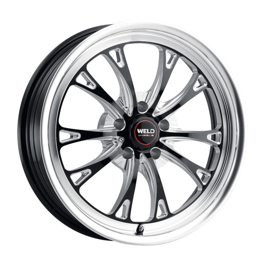 Weld S1578C067N23 Belmont Beadlock 18x5 / 5x114.3 BP / ET23 BS2.1 Gloss Black MIL DIA 78.1