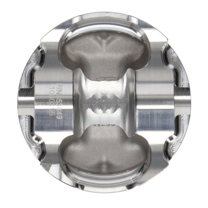 JE Pistons 353852 2013+ VW/Audi 2.0T TSI (22mm Pin) 82.5mm Bore 10.0:1 CR -4.5cc Dish FSR Piston (Set of 4)