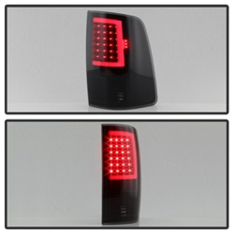 SPYDER 9041020 xTune 13-18 Dodge RAM 1500 (LED Model Only) LED Tail Lights - Blk Smk (ALT-ON-DRAM13V2-LBLED-BSM)