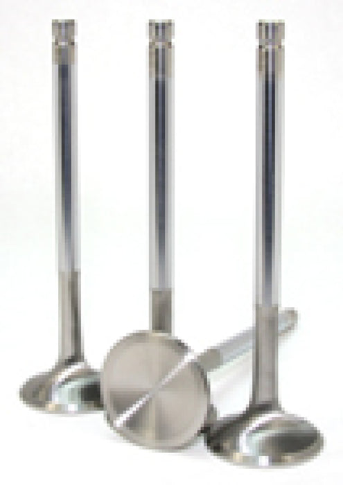 GSC Power Division 2073-8 GSC P-D Toyota 3STGE 23-8N Chrome Polished Exhaust Valve - 30mm Head (+1mm) - SET 8