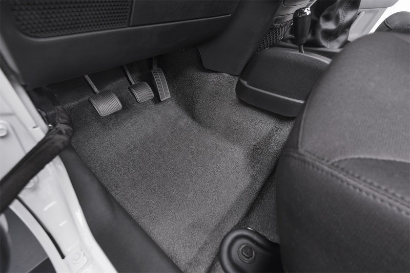 BedRug BTJK07F4 07-16 Jeep JK Unlimited 4Dr Front 4pc BedTred Floor Kit (Incl Heat Shields)