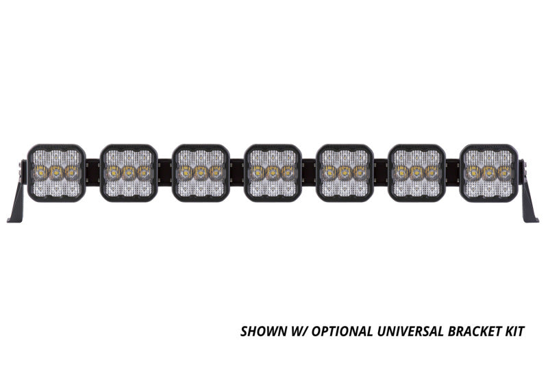 Diode Dynamics DD6800 SS5 Sport Universal CrossLink 7-Pod Lightbar - White Combo
