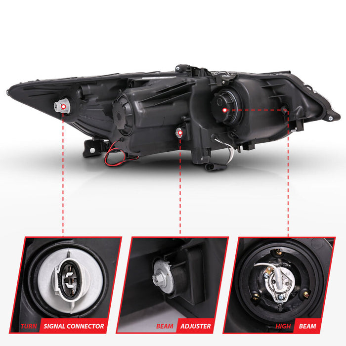 ANZO 121393 ANZ LED/Projector Headlights