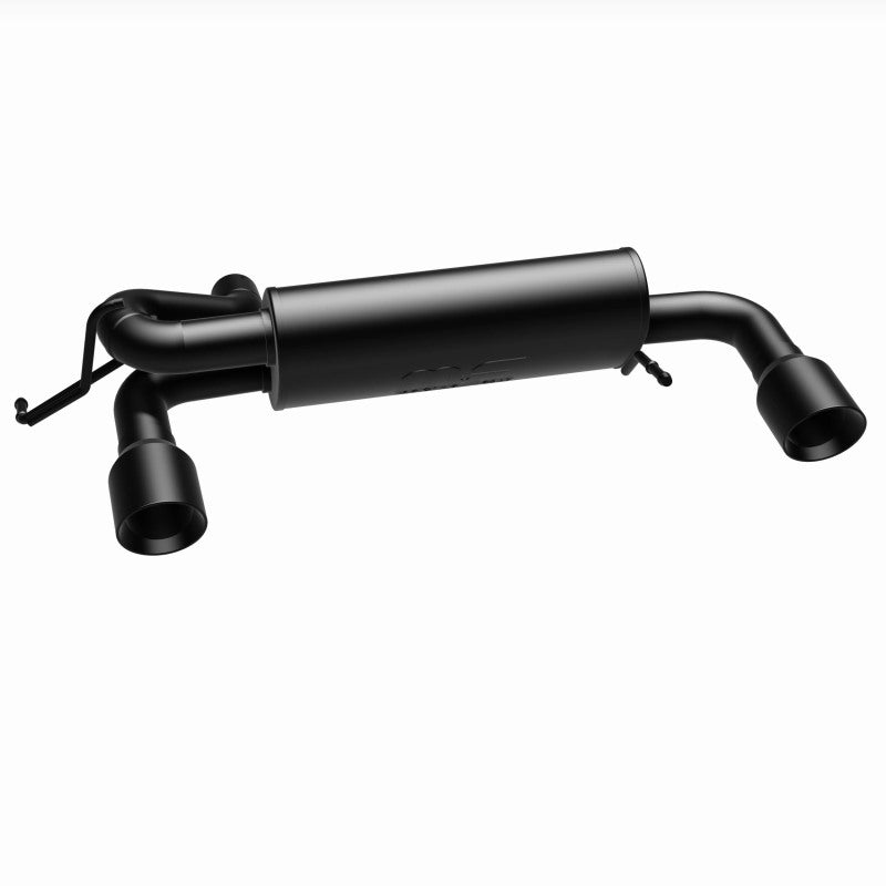 Magnaflow 19555 MagnaFlow 2021 Ford Bronco 2.3L I-4 Axle-Back Exhaust w/ Dual Split Rear Style Exit- Black Tips