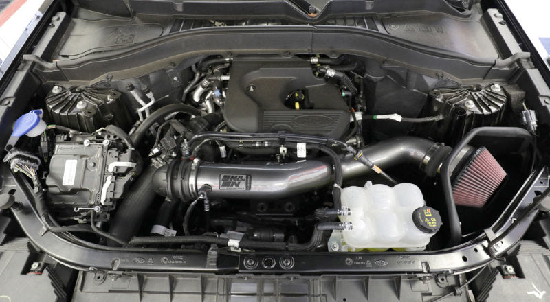K&N Engineering 77-2594KC K&N 20-21 Ford Explorer 2.3L L4 F/I High Flow Performance Intake Kit