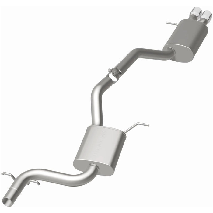 Magnaflow 15158 MagnaFlow 12 VW Jetta 2.0L Turbocharged Dual Straight D/S Rear Exit Stainless Cat Back Perf Exhaust