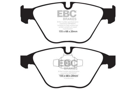 EBC DP31512C 13+ BMW X1 2.0 Turbo (28i) Redstuff Front Brake Pads
