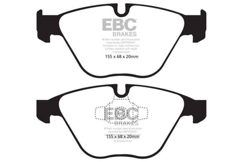 EBC DP31512C 13+ BMW X1 2.0 Turbo (28i) Redstuff Front Brake Pads