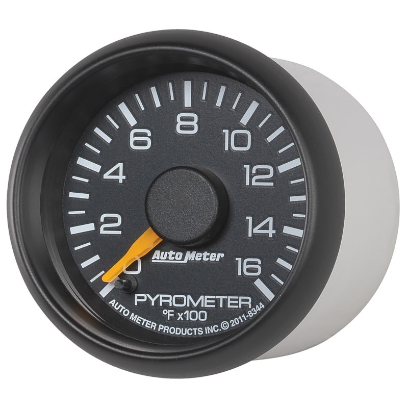AutoMeter 8344 Autometer Factory Match GM 2-1/16in 1600 Degree Electric Pyrometer (EGT) Gauge