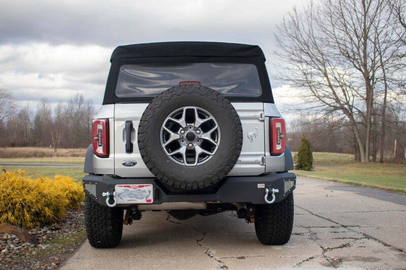 Fishbone Offroad FB22360 2021+ Ford Bronco Rear Bumper - Black