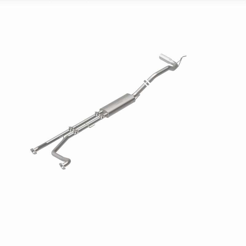 Magnaflow 19421 MagnaFlow CatBack 07-15 Nissan Titan V8 LGAS/LFLEX Single MF Polished Stainless Exhaust