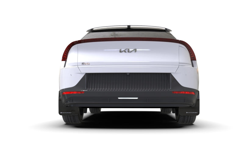 Rally Armor MF91-UR-BLK-RD 22-25 Kia EV6 Black UR Mud Flap Red Logo