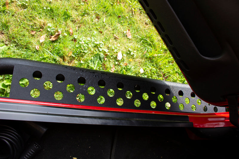 Fishbone Offroad FB23028 97-06 Jeep Wrangler TJ Steel Rock Slider - Black Textured Powdercoat