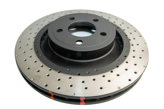 DBA DBA42164XD 15-20 Ford Mustang GT (w/352mm Frt Rotor w/o Perf Pkg) Front 4000 Series Cross Drilled Rotor