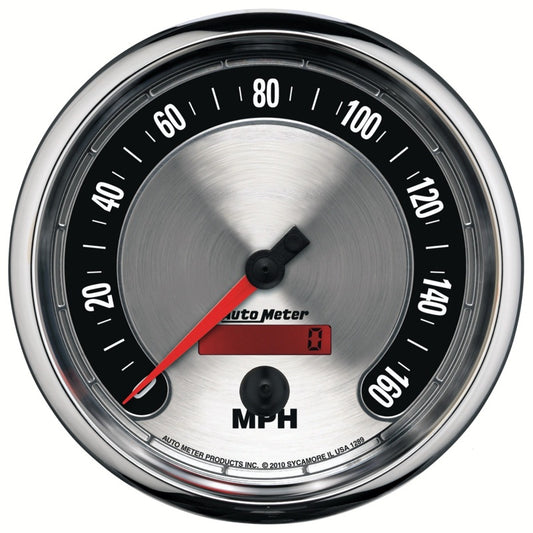 AutoMeter 1289 Autometer American Muscle 5in 160 MPH Electric Programmable Speedometer