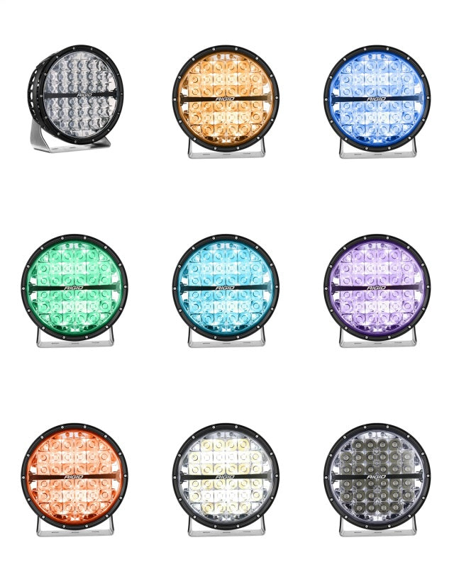 Rigid Industries 36422 360-Series 9in LED Off-Road Spot Beam - RGBW