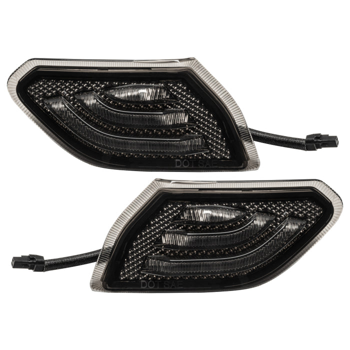 ORACLE Lighting 5853-504 Oracle Jeep Wrangler JL Smoked Lens LED Front Sidemarkers