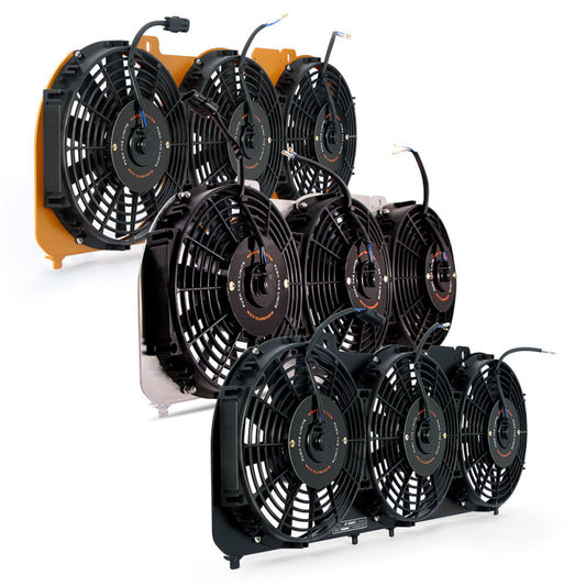 Mishimoto MMFS-XJ-89K 89-01 Jeep Cherokee XJ 4.0L Performance Aluminum Fan Shroud w/ Controller