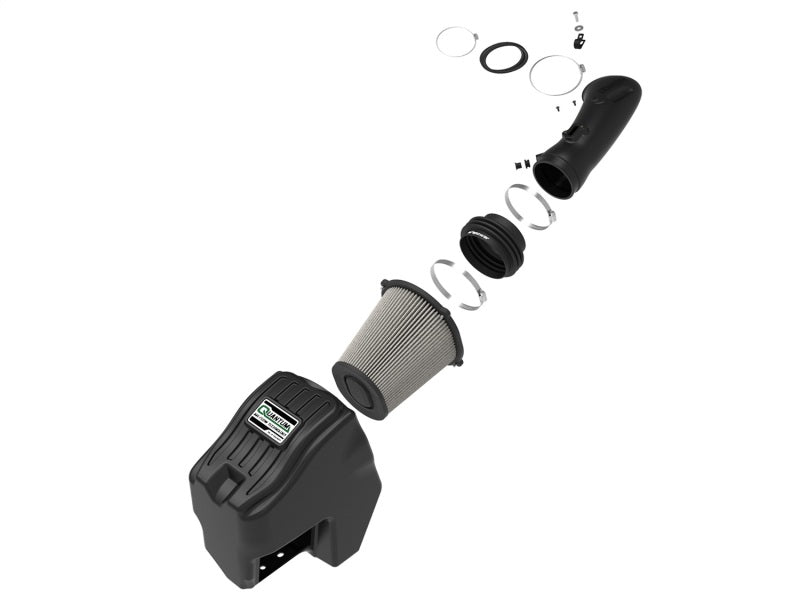 aFe 53-10003D Quantum Pro DRY S Cold Air Intake System 11-16 Ford Powerstroke V8-6.7L - Dry
