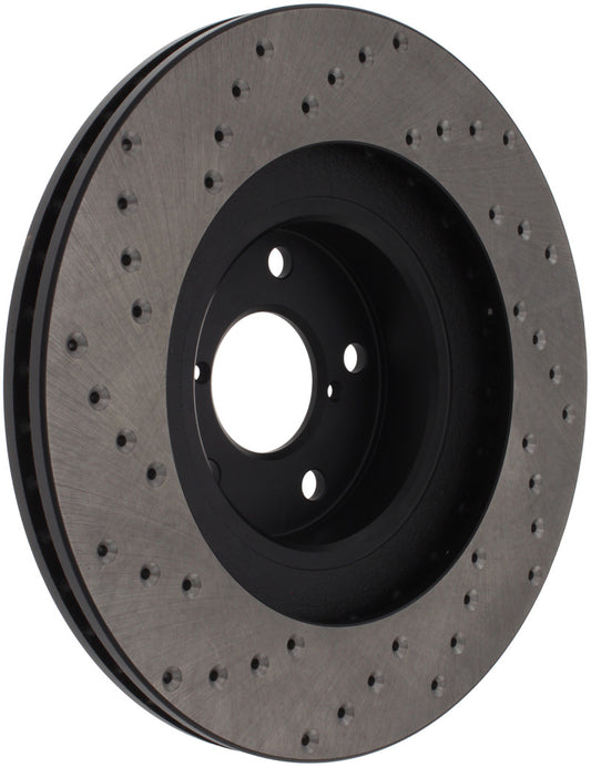 Stoptech 128.47018R StopTech 02-10 WRX Drilled Right Front Rotor