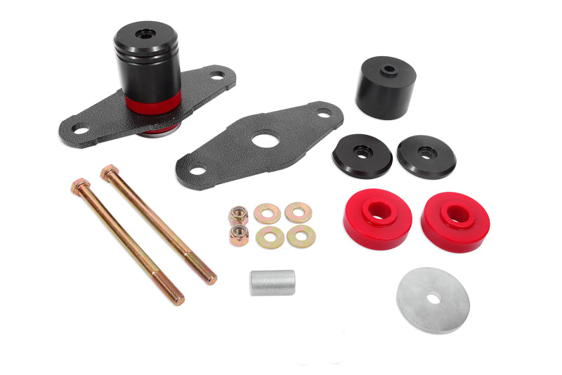 BMR Suspension MM110 BMR 11-18 Dodge Challenger Motor Mount Polyurethane Bushing Upgrade Kit - Black Anodized