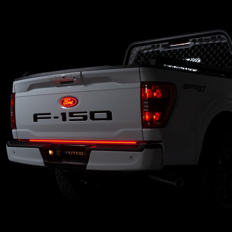 Putco 760048-08 19-24 Ford Ranger 48In Direct Fit Blade Kit Equipped Tailgate Bars w/ Halogen Taillamps
