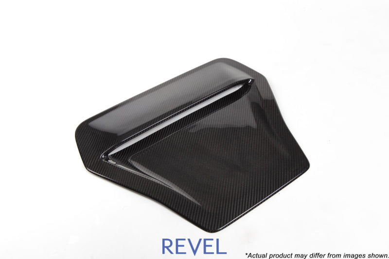 Revel 1TR4GT0AH10 GT Dry Carbon Engine Hood Scoop Cover 17-18 Honda Civic Type-R - 1 Piece