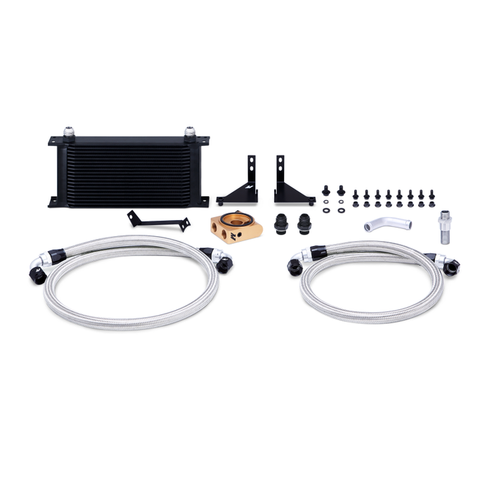 Mishimoto MMOC-FIST-14TBK 14-16 Ford Fiesta ST Thermostatic Oil Cooler Kit - Black