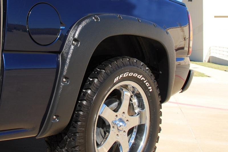 LUND RX103T Lund 99-07 Chevy Silverado 1500 RX-Rivet Style Textured Elite Series Fender Flares - Black (4 Pc.)