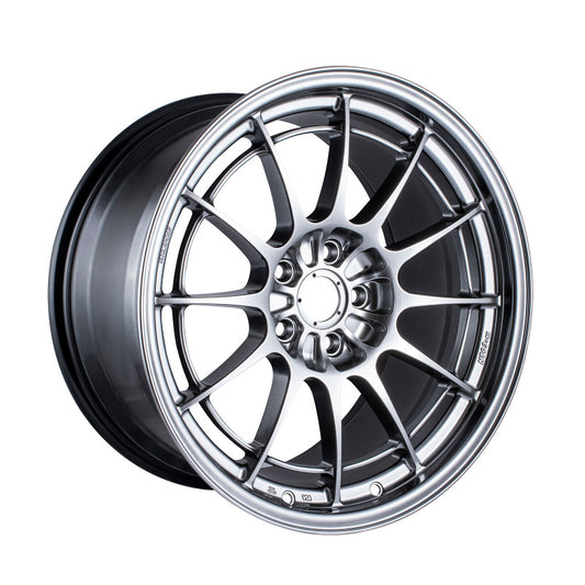 Enkei 3658953140HS NT03+M 18x9.5 5x108 40mm Offset 72.6mm Bore Hyper Silver Wheel