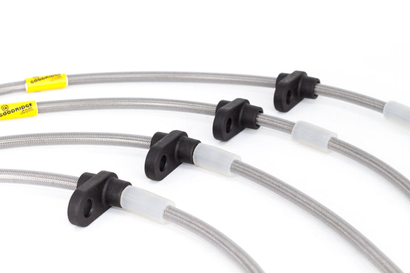 Goodridge 20021 99-00 Honda Civic Si (w/Rear Disc) Stainless Steel Brake Line Kit