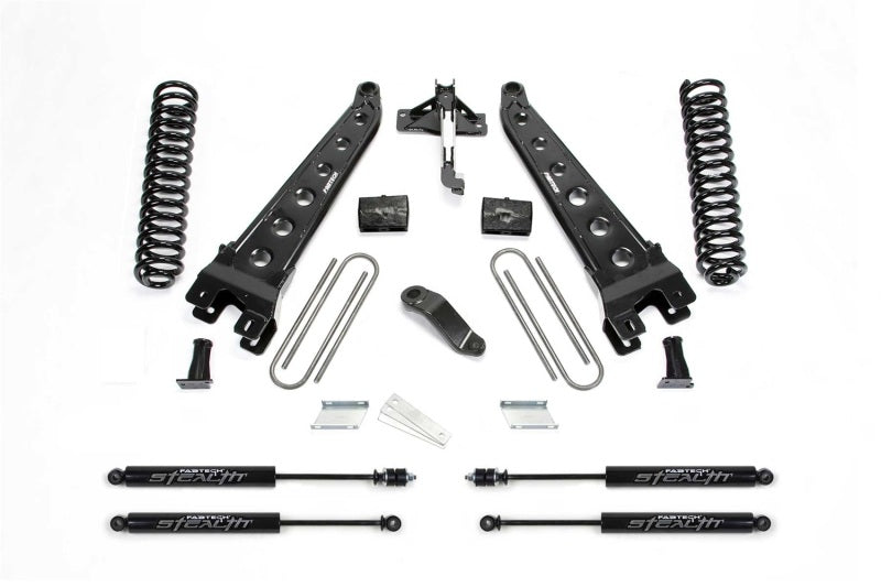 Fabtech K2335M 19-20 Ford F450/F550 4WD Diesel 6in Rad Arm Sys w/Coils & Stealth