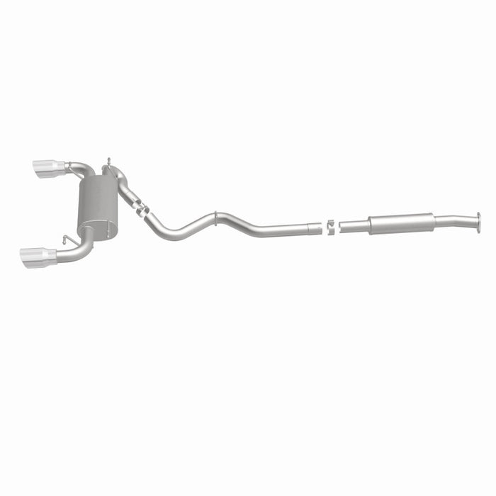 Magnaflow 15157 MagnaFlow 13 Scion FR-S / 13 Subaru BRZ Dual Split Rear Exit Stainless Cat Back Performance Exhaust