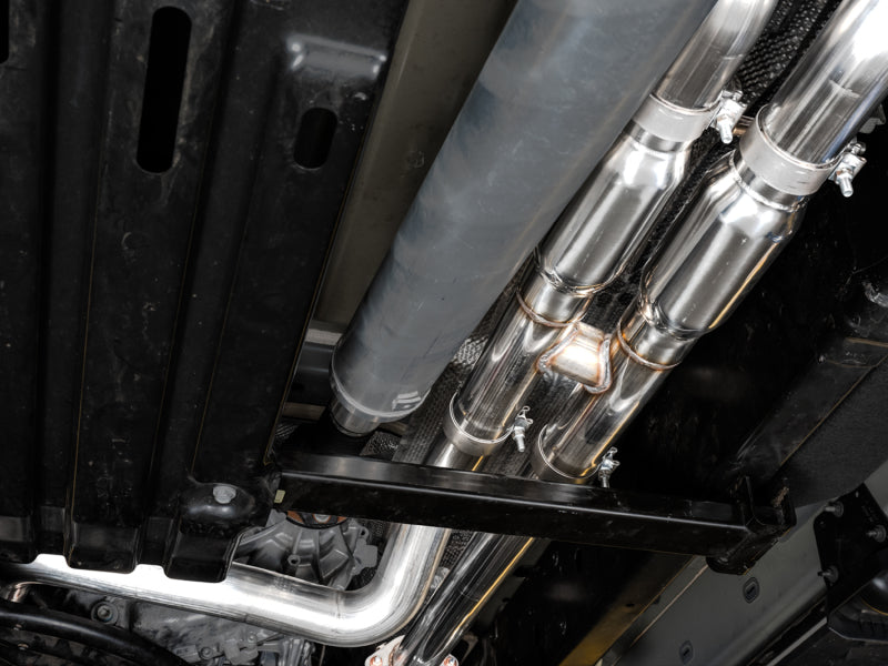 AWE Tuning 3015-32004 2021 RAM 1500 TRX 0FG Cat-Back Exhaust - Chrome Silver Tips