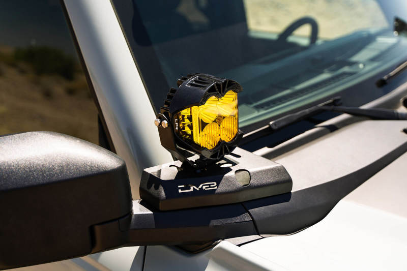 DV8 Offroad LBBR-02 DV8 21-22 Ford Bronco A-Pillar Pod Light Mounts
