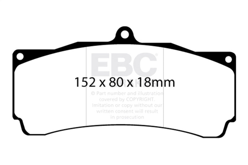 EBC DP5006NDX Brakes Bluestuff Street and Track Day Brake Pads