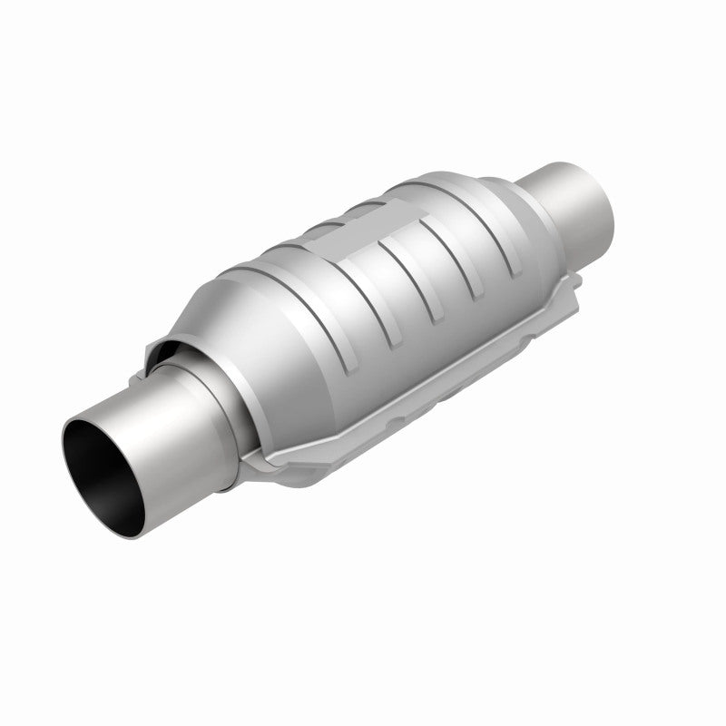 Magnaflow 99209HM MagnaFlow Conv Univ 3in Inlet/Outlet Center/Center Round 9in Body L x 5.125in W x 13in Overall L