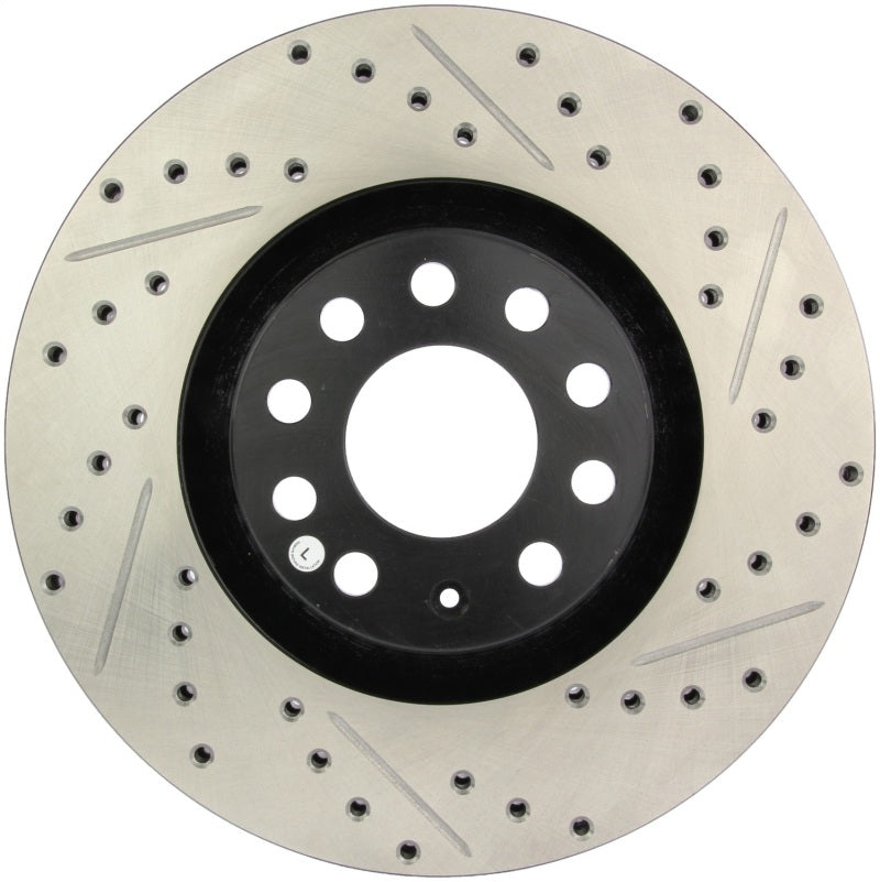 Stoptech 127.33096L StopTech 05-06 Audi A4 Quattro/ 02-04 A6 Quattro / 99-02 S4 Front Left Slotted & Drilled Rotor