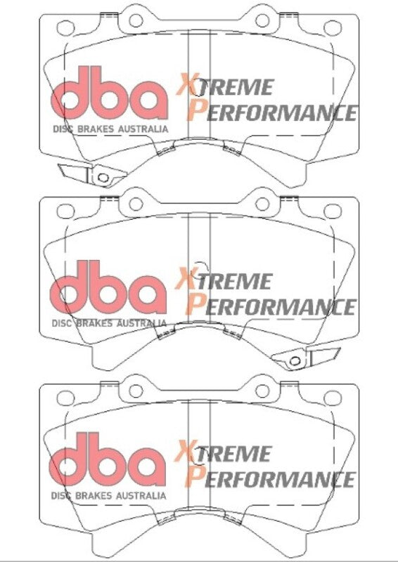 DBA DB1838XP 2015 Toyota Tundra XP650 Front Brake Pads