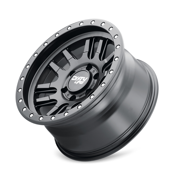 Dirty Life 9309-7973MB38 9309 Canyon Pro 17x9/5x127 BP/-38mm Offset/71.5mm Hub Matte Black Wheel - Beadlock