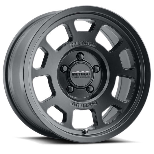 Method Wheels MR70589060500 Method MR705 18x9 0mm Offset 6x5.5 106.25mm CB Matte Black Wheel