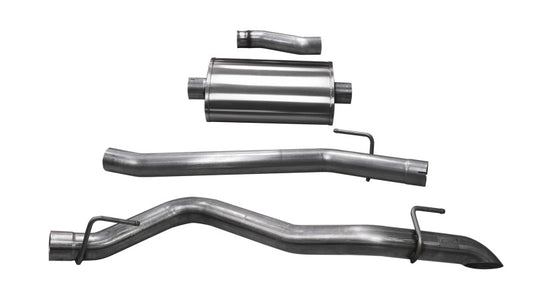 CORSA Performance 21061 Corsa 2020-2025 Jeep Gladiator JT 3.0in Cat-Back Single Side Exit w/ Turn Down Tip