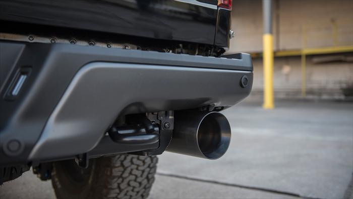 CORSA Performance 14397GNM Corsa 2017-2020 Ford F-150 Raptor 3.5L Sport Cat-Back Dual Rear Exit w/ 5in Gunmetal Tip