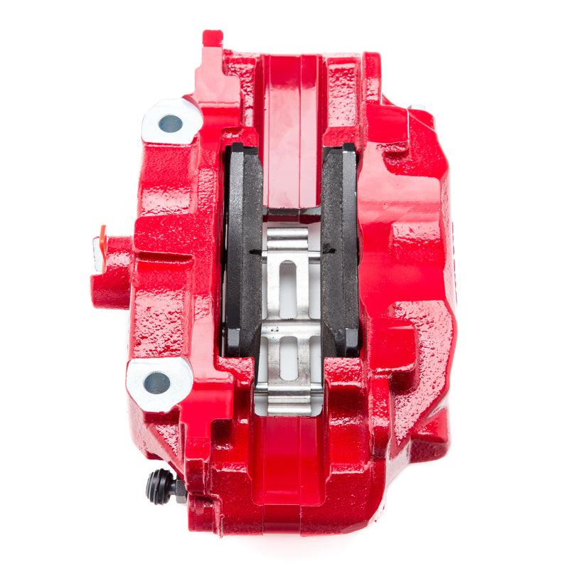 Alcon BKR5059D12 2007+ Jeep JK-JL 330x22mm Rotors 4-Piston Calipers Rear Brake Kit (Includes Brake Lines) - Red
