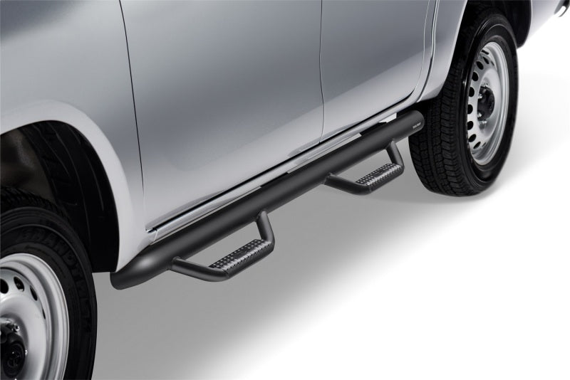 N-Fab T1580CC-TX Nerf Step 16-17 Toyota Tacoma Double Cab 5ft Bed - Tex. Black - W2W - 3in