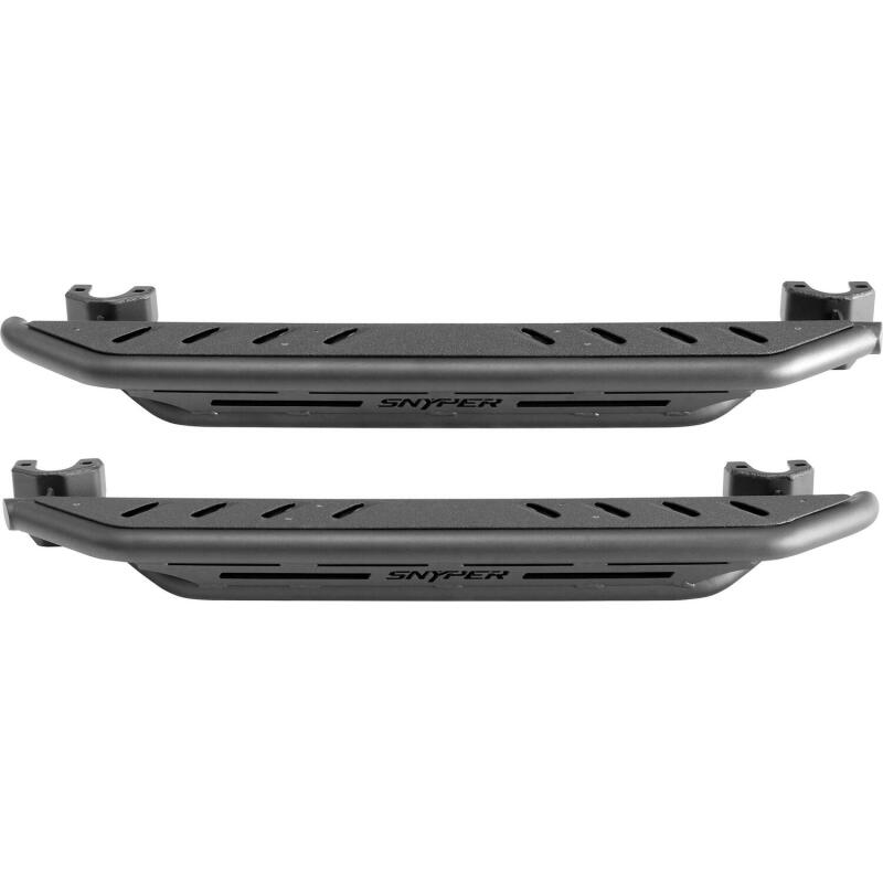 Westin 42-6005 /Snyper 07-17 Jeep Wrangler Triple Tube Rock Rail Steps - Textured Black