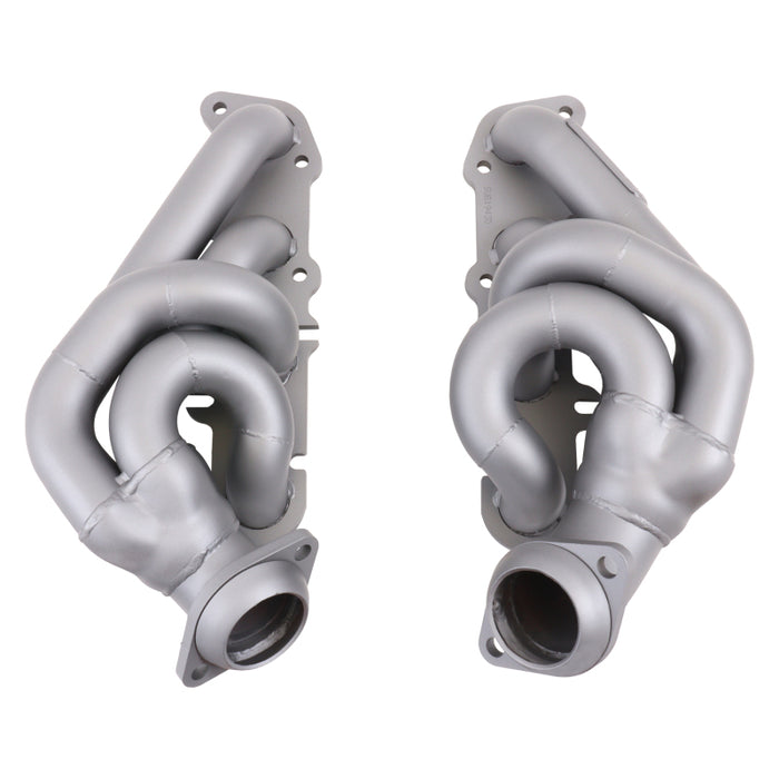 BBK 1943 11-14 Ford F-150 Coyote 5.0 Shorty Tuned Length Exhaust Headers - 1-3/4in Titanium Ceramic