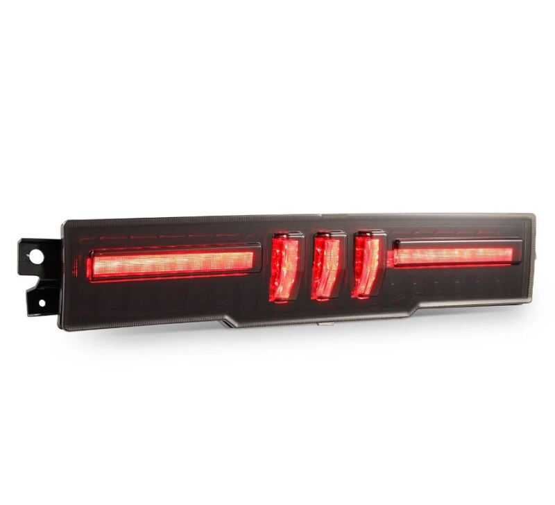 AlphaRex 220050 21-24 Toyota GR86 / 21-24 Subaru BRZ NOVA-Series Prismatic LED Fourth Brake Light Blk Smoke
