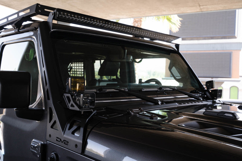 DV8 Offroad LBJL-10 2018+ Jeep Wrangler JL Light Bar Mount